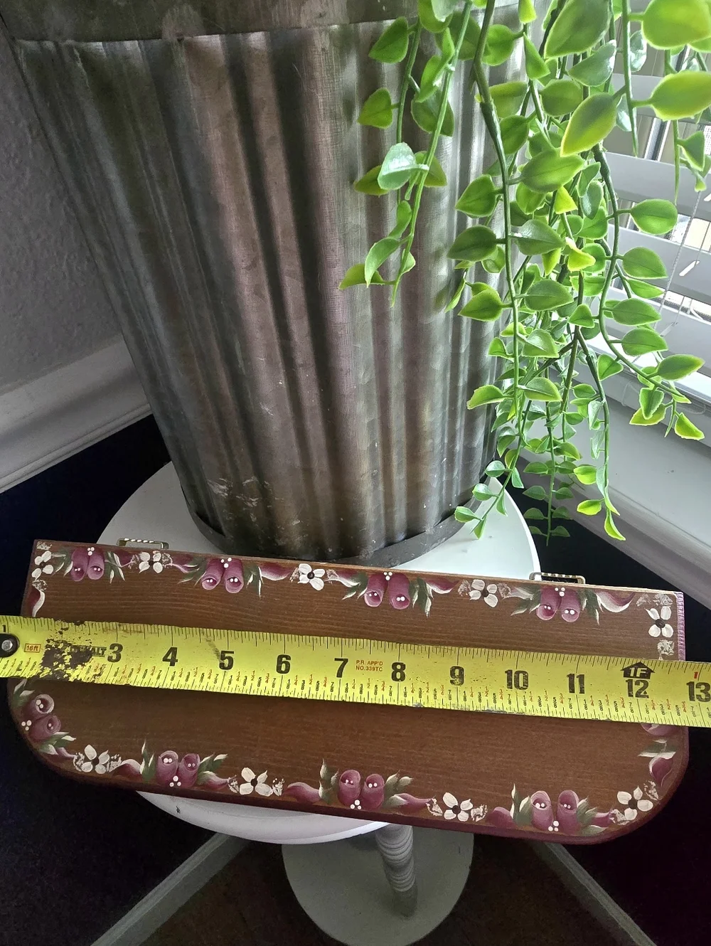 Hand-Painted Heart Shelf